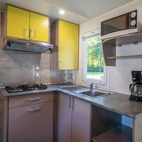 MOBILHOME 6 personnes - Mobil-home | Comfort | 3 Ch. | 6 Pers. | Terrasse surélevée | 1 SDB