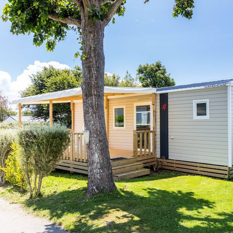 Mobile home 6 persons - Mobile-home | Comfort | 2 Bedrooms | 4/6 People | Elevated terrace* | 1 Bathroom | Air conditioning | TV