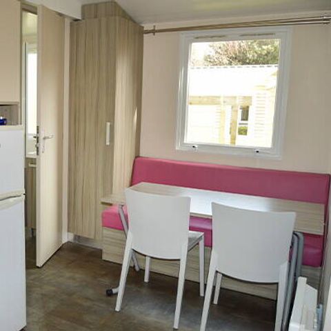 Mobilheim 2 Personen - Klassisch | 2 Schlafzimmer | 2 Schlafplätze | Kleine Terrasse | 1 Badezimmer