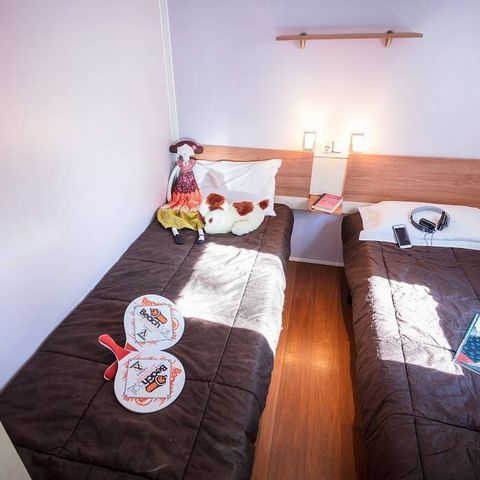 MOBILHOME 6 personnes - Comfort | 2 Ch. | 4/6 Pers. | Terrasse simple | Clim.