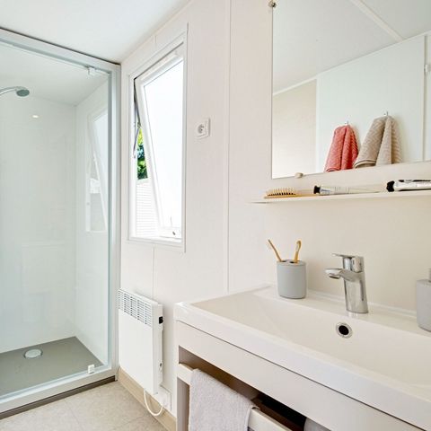 Mobilheim 5 Personen - Cottage Océan TV Wifi - 2 Schlafzimmer - 4/5 Personen