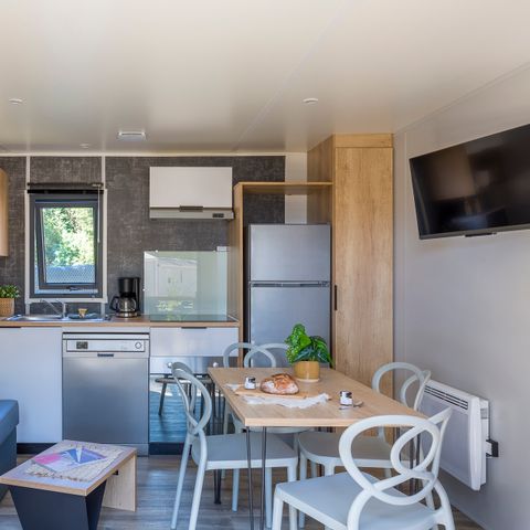 Mobilheim 4 Personen - Cottage Casablanca 4 pers 2 Schlafz. 2 Bad ****