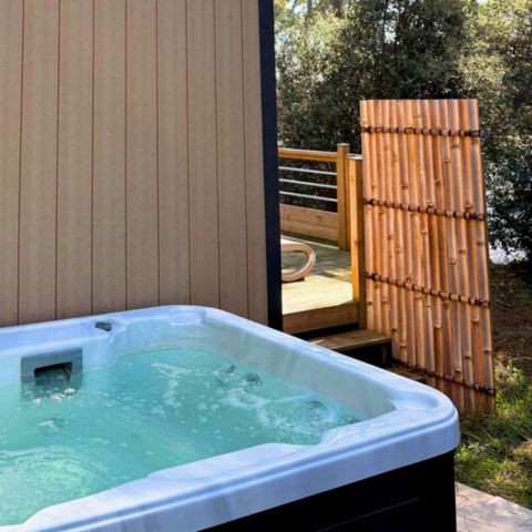 Mobilheim 4 personen - Cottage Palma 4 pers 2 Schlafz. 2 Bäder mit Whirlpool Premium