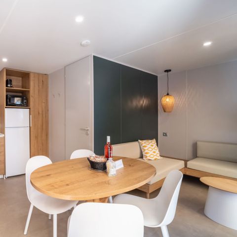 Stacaravan 4 personen - Bali cottage 4 pers 2 slaapkamers 1 badkamer ****