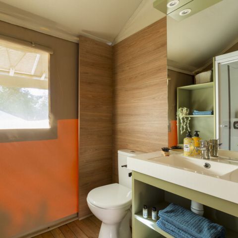 Tent 6 personen - Tent Lodge 6 pers 3 Ch 1 Sdb ***