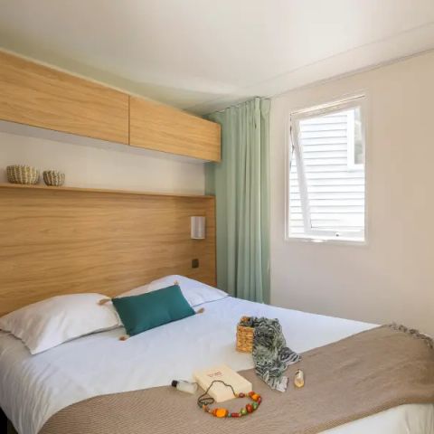 Stacaravan 6 personen - Stacaravan Aqua 3 slaapkamers 6 personen TV