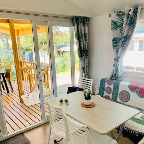 BUNGALOW 4 personnes - MOBIL-HOME B25 - 2 CH - 4 pers - 35m2