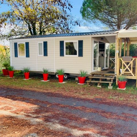 BUNGALOW 4 personnes - MOBIL-HOME B25 - 2 CH - 4 pers - 35m2