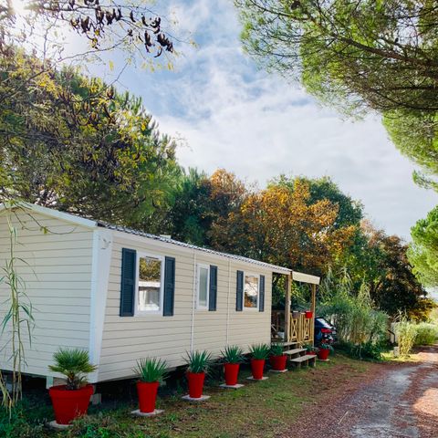 Stacaravan 4 personen - MOBIL-HOME B25 - 2 slaapkamers - 4 personen - 35m2