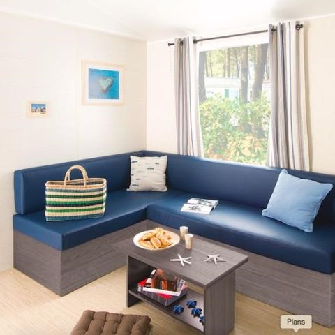 MOBILHOME 6 personas - Classic casa móvil con terraza cubierta 3bed 6p