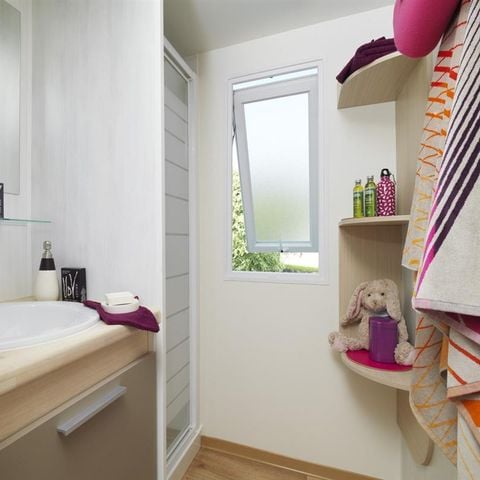 MOBILHOME 6 personnes - Classique 3 chambres terrasse semi intégrée 