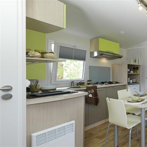 Mobile home 6 persons - Classic mobile home with semi-integrated terrace 3bed 6p