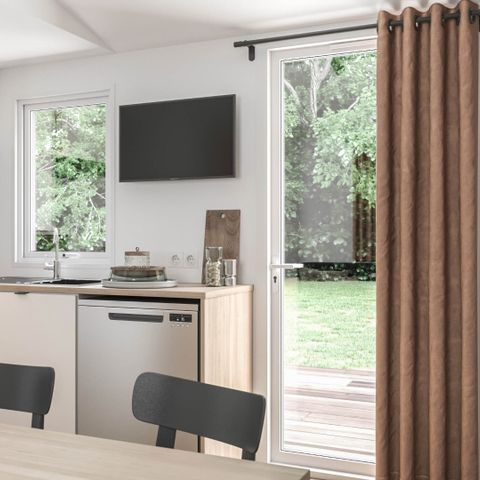 CASA MOBILE 6 persone - Casa mobile climatizzata con 3 camere da letto a Trigano