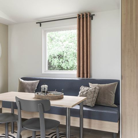 Stacaravan 6 personen - Stacaravan Trigano met 3 slaapkamers en airconditioning