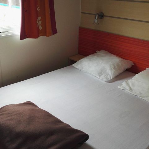 MOBILHOME 2 personnes - Confort 1 chambre + terrasse - Vue Mer