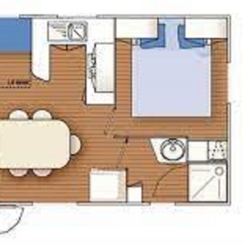 Mobile home 6 persons - MH Confort Marais 3bed 6 pers