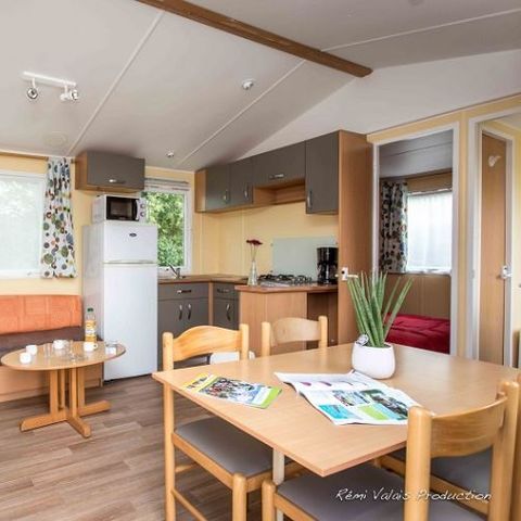 Stacaravan 4 personen - MH Middeleeuws comfort, 2 slaapkamers, 4 personen