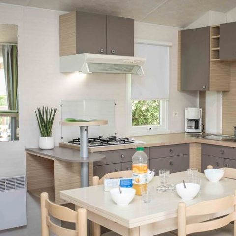 Stacaravan 4 personen - MH Confort Presqu'ile, 2 slaapkamers, 4 personen