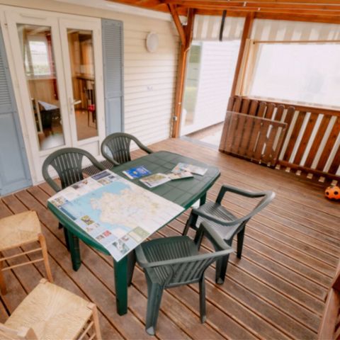 Mobile home 4 persons - MH Eden Atlantique, 2-bedroom, sleeps 4