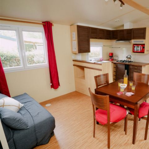 Mobile home 4 persons - MH Eden Atlantique, 2-bedroom, sleeps 4