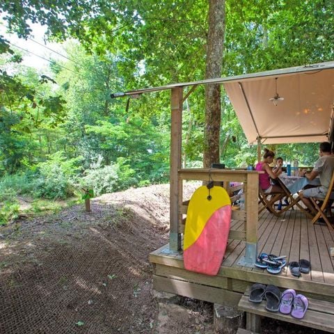 Tente 4 personnes - Tente éco sans sanitaires privatifs