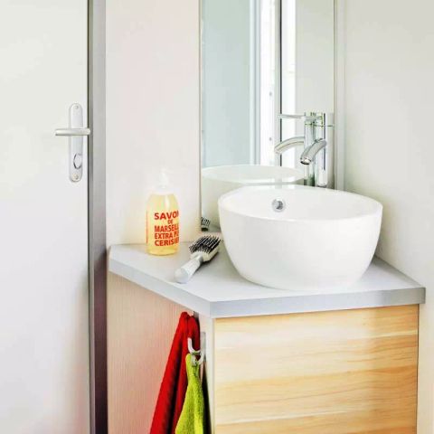 Mobilhome 4 personas - Confort+ 3 Habitaciones 4 Personas + TV