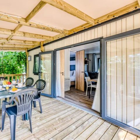 Stacaravan 6 personen - Premium 4 Kamers 6 Personen Airconditioning + TV