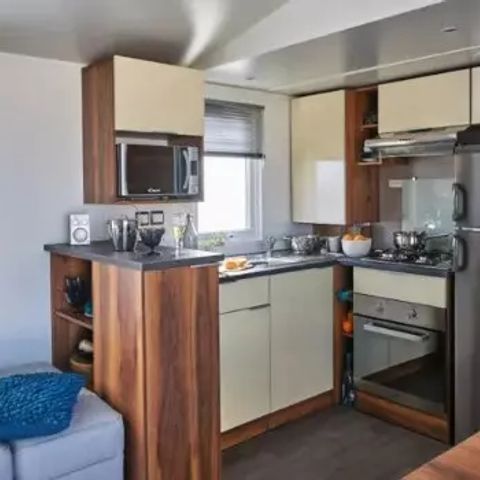 MOBILE HOME 6 people - Premium 4 Rooms 6 People Air-conditioned + TV