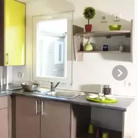 MOBILHOME 6 personas - Confort+ 4 Habitaciones 6 Personas Aire Acondicionado + TV