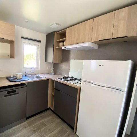 Mobilheim 4 Personen - Premium 3 Zimmer 4 Personen + TV