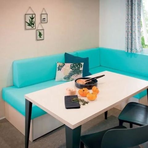 Mobilheim 6 Personen - Mobil Home Aqua 2Zi 4/6Pers Halbüberdachte Terrasse