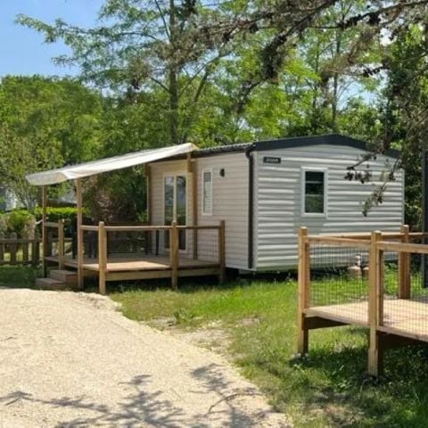 Mobilhome 4/6 personnes - Aqua - 2 chambres - Terrasse Semi-couverte