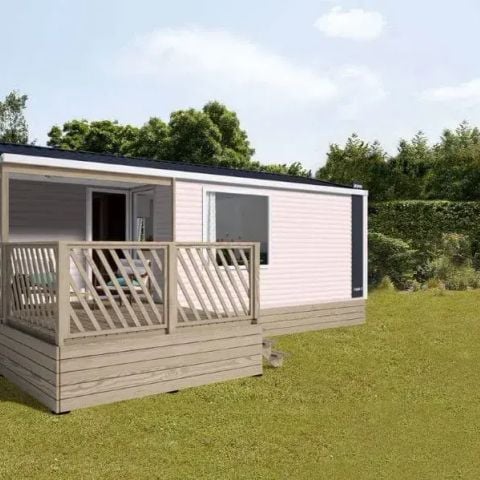 MOBILHOME 6 personnes - Mobil Home Aqua 3ch 6pers Terrasse Semi-couverte