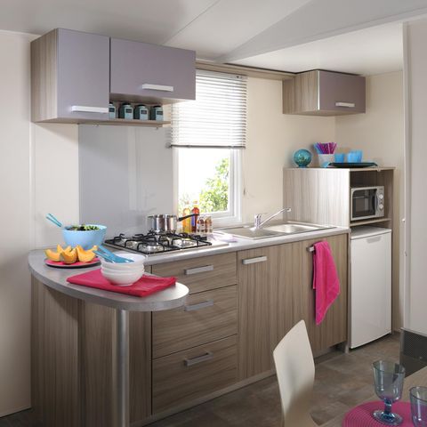 Casa mobile 4/5 persone - Soleggiato 27 m² - 2 letti - TV