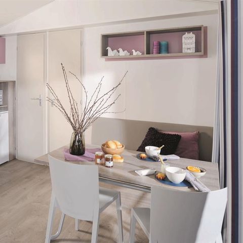 Mobile home 5 persons - Loggia Privilège 26 m² (2bed - 4/5 pers) + TV + LV