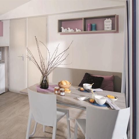Mobilhome 4/5 personnes - Loggia Privilège 26 m² - 2 chambres - TV - Lave-vaisselle