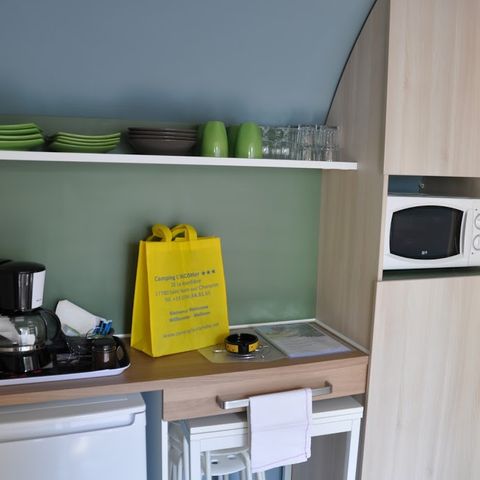 UNIEKE ACCOMMODATIE 4 personen - Coco Sweet 16 m² (2 slaapkamers - 4 slaapplaatsen) ZONDER TV