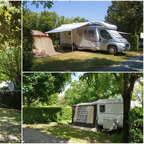 Kampeerplaats - 6A stroom comfortpakket (1 tent, caravan of camper / 1 auto)