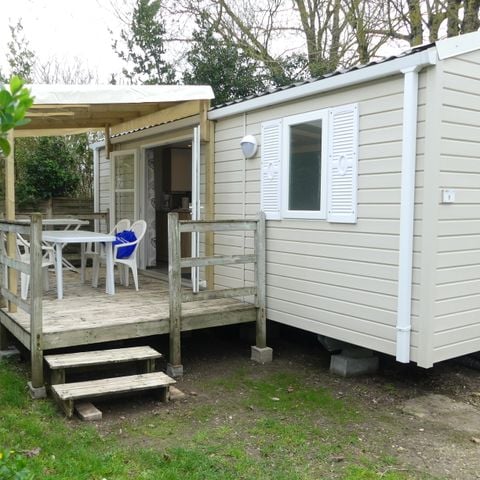 Mobilhome 4 personnes - Happy 26m² - 2 chambres - TV