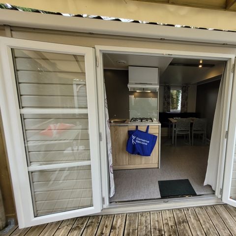 Mobilhome 4 personnes - Happy 26m² - 2 chambres - TV