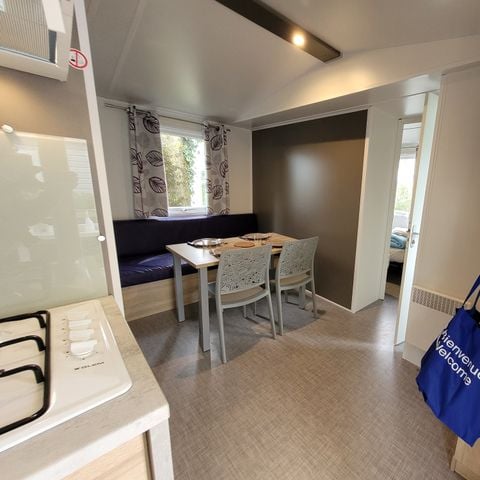 Mobilhome 4 personnes - Happy 26m² - 2 chambres - TV