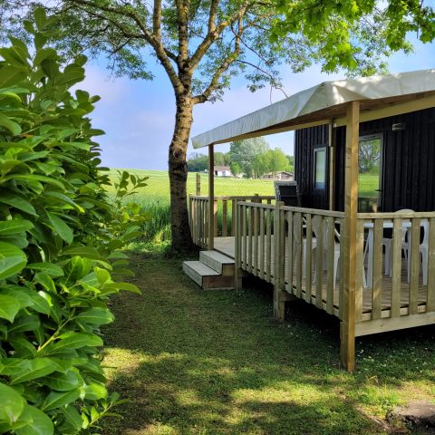 BUNGALOW 4 personnes - Cosy Home Flower 29m² (2ch - 4 pers) + CLIM + TV + LV