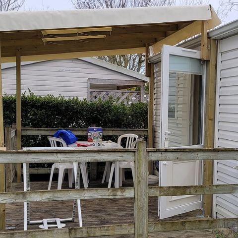 Mobile home 4 persons - Smally 21 m² - 2 bedrooms - Sleeps 4 - WITHOUT TV
