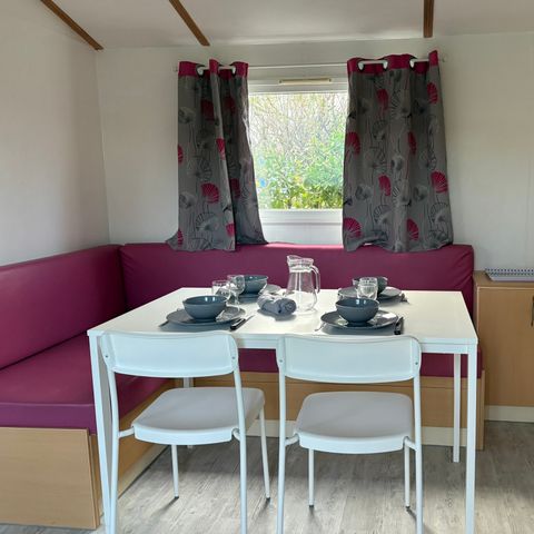 Mobilheim 4/5 personen - Lucky 26 m² - 2 Schlafräume - TV
