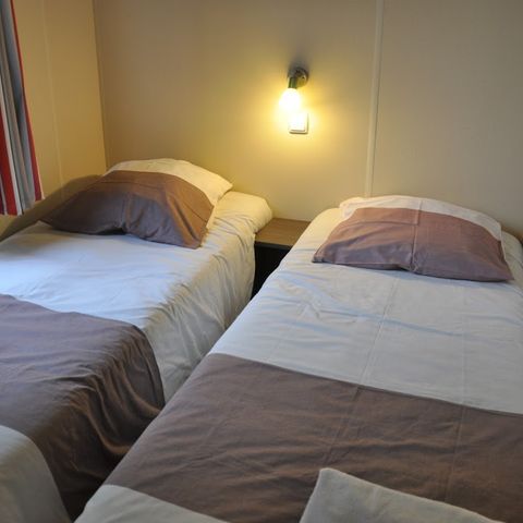 Mobile home 6 persons - Family 29 m² (3ch - 6 pers) + TV