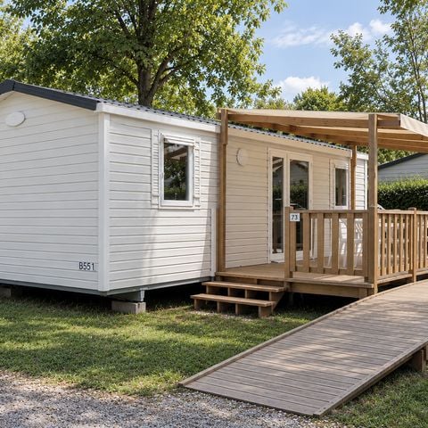 Stacaravan 4/5 personen - Life - PMR 32 m² - 2bed - TV - LV