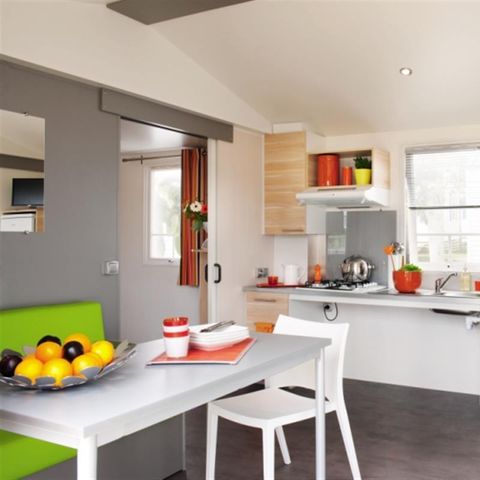 Stacaravan 5 personen - Life PMR 32 m² (2bed - 4/5 pers) + TV + LV