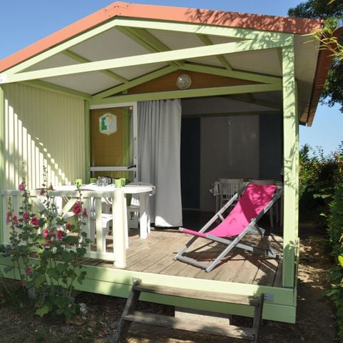 Chalet 5 personnes - 25 m² - 2 chambres - TV