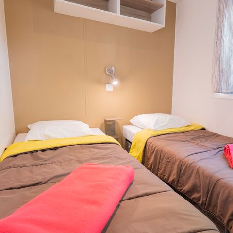 Stacaravan 6 personen - Stacaravan 35m² CALYPSO