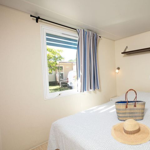 Mobile home 8 persons - MH4 COTTAGE TRIBU 52.6 m² (2 mobile homes facing each other with shared terrace)